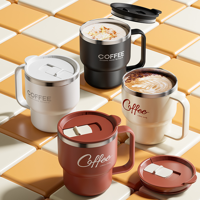Coffee Tea Weight Loss - 400ML Double Layer Coffee Mug 304