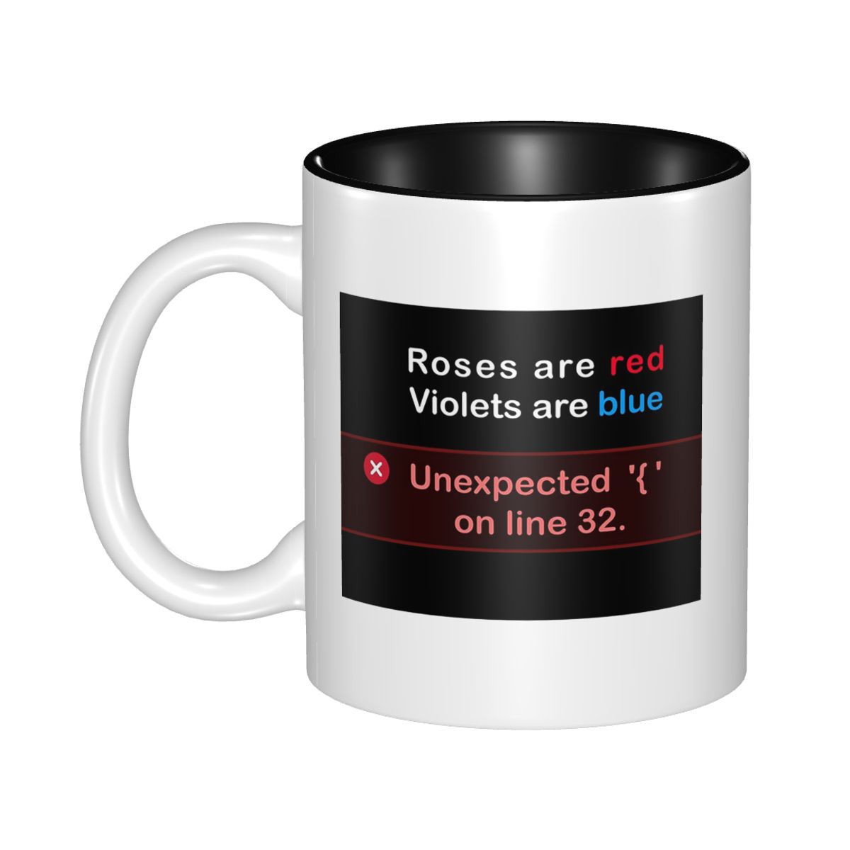 Coffee Tea Joke - Programmer Code Joke Mug Funny Ceramic