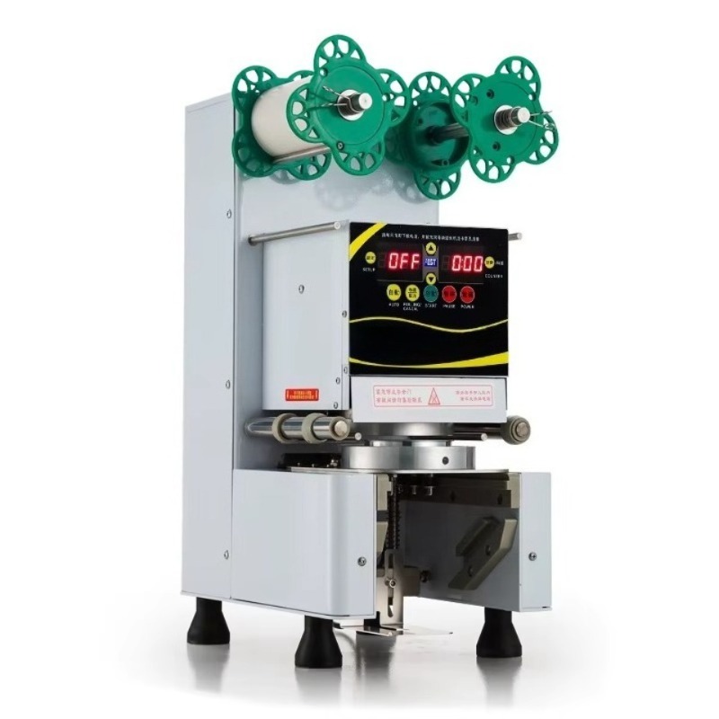 Coffee Tea Shop - Automatic Plastic Cup Sealing Machine Commercial