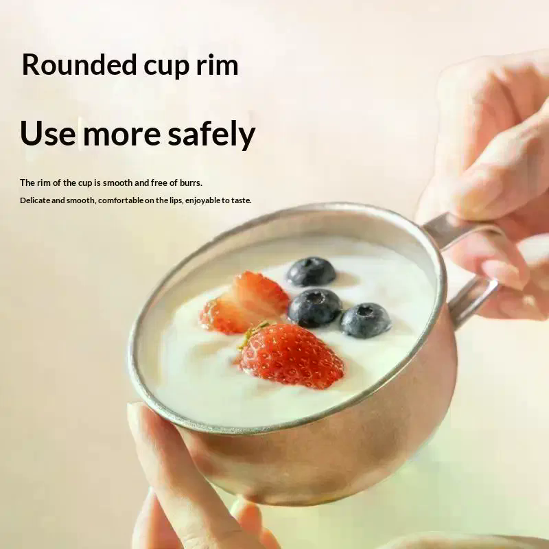 Coffee Tea Equipment - 80ml/220ml Camping Water Cup Pure Titanium