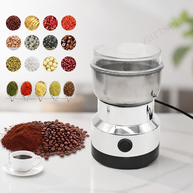 Coffee Tea Shop - Kitchen Multifunctional 4 Blade Grain Grinder