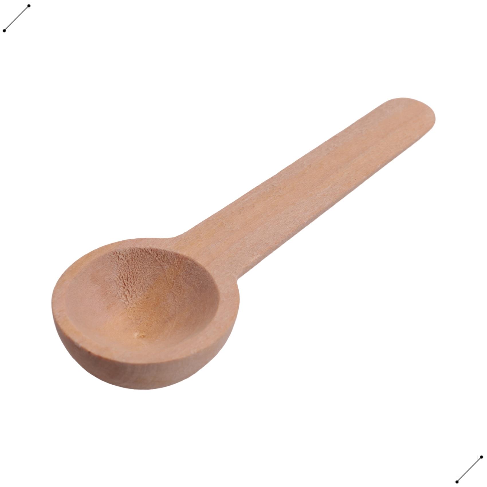 Coffee Tea Equipment - 100 Pieces Mini Wooden Spoons Small