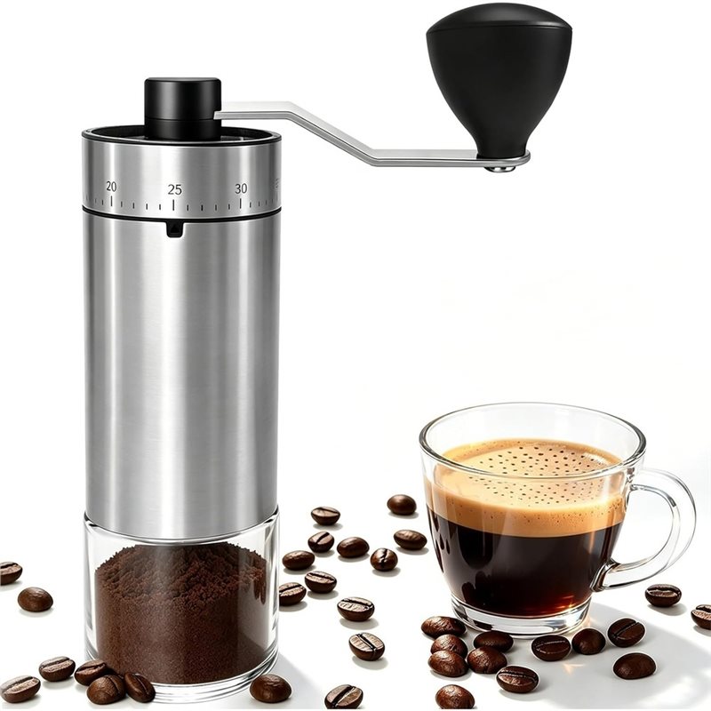 Burr Hand Grinder - B23B Conical Burr Mini Manual Coffee