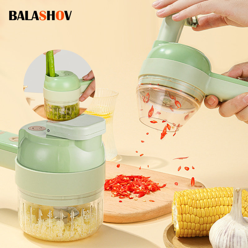 Burr Hand Grinder - 4In1 Điện Bộ Dụng Cụ Cắt
