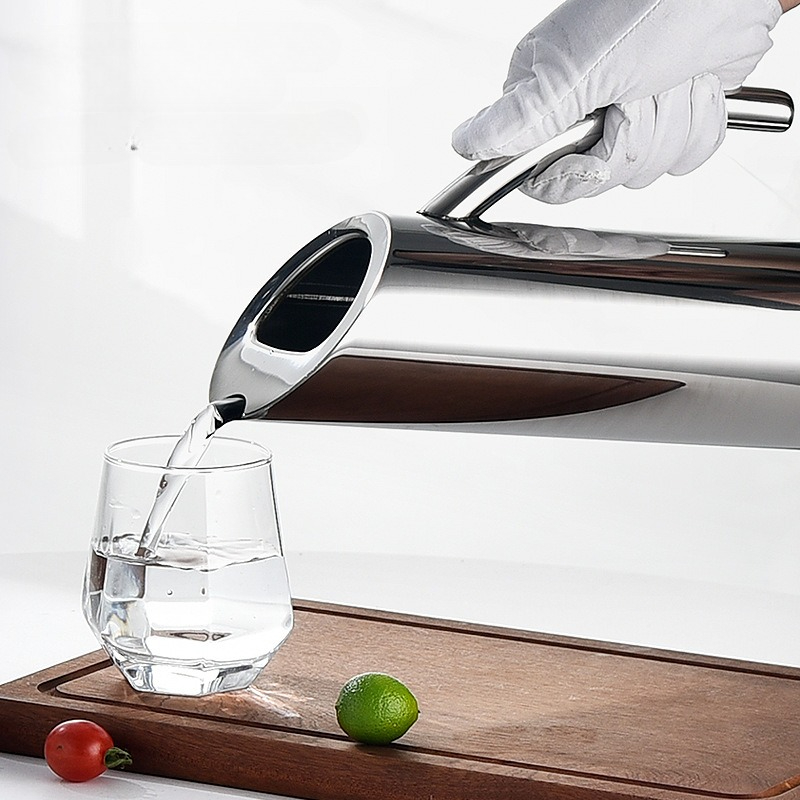 Coffee Tea Equipment - Water Jug Stainless Steel Straight Water