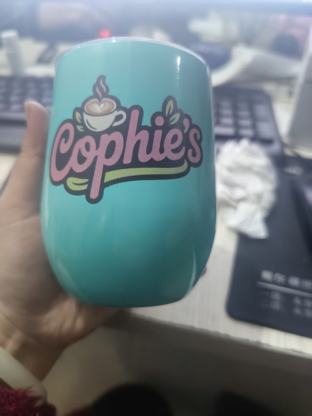 Coffee Tea Equipment - 12oz egg mug Travel Coffee Mug