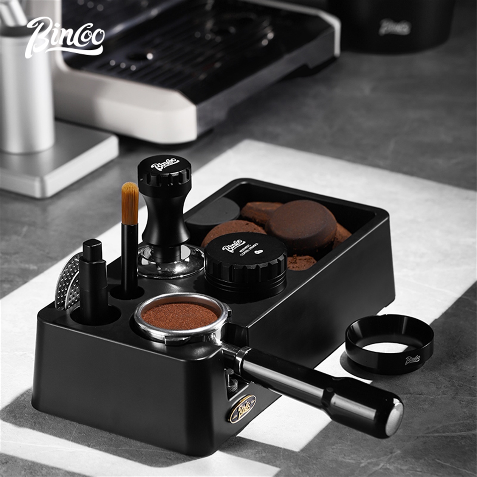 Bincoo Coffee Distributor 51/5 - đánh giá và giá Coffee Tamper Leveler