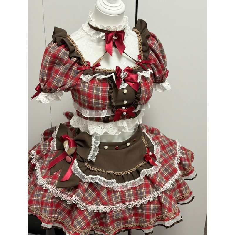 Japanese Sweet Plaid Bow 2 pie - đánh giá và giá Coffee Tea Weight Loss