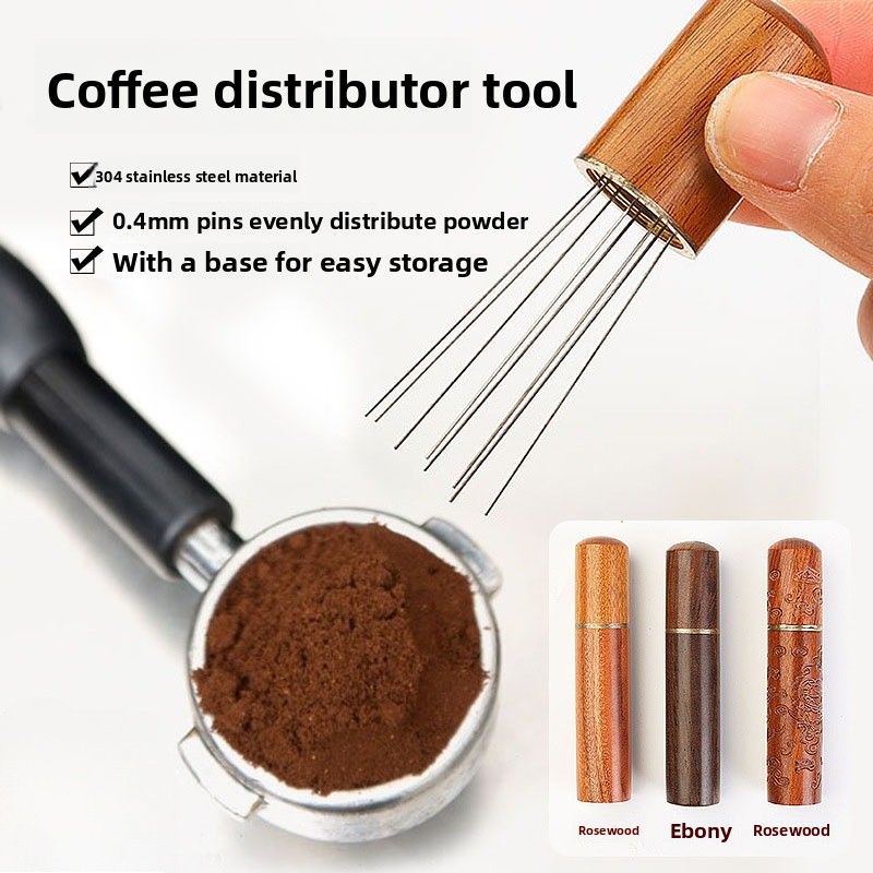 Wood Stainless Steel Coffee Po - đánh giá và giá Coffee Tamper Leveler