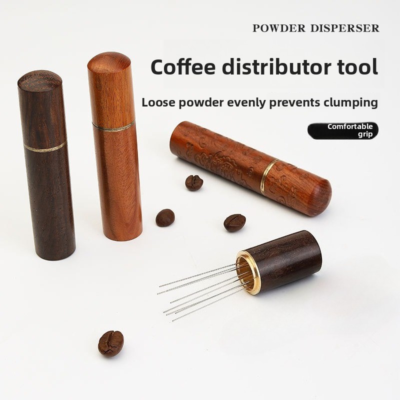 Wood Stainless Steel Coffee Po - đánh giá và giá Coffee Tamper Leveler