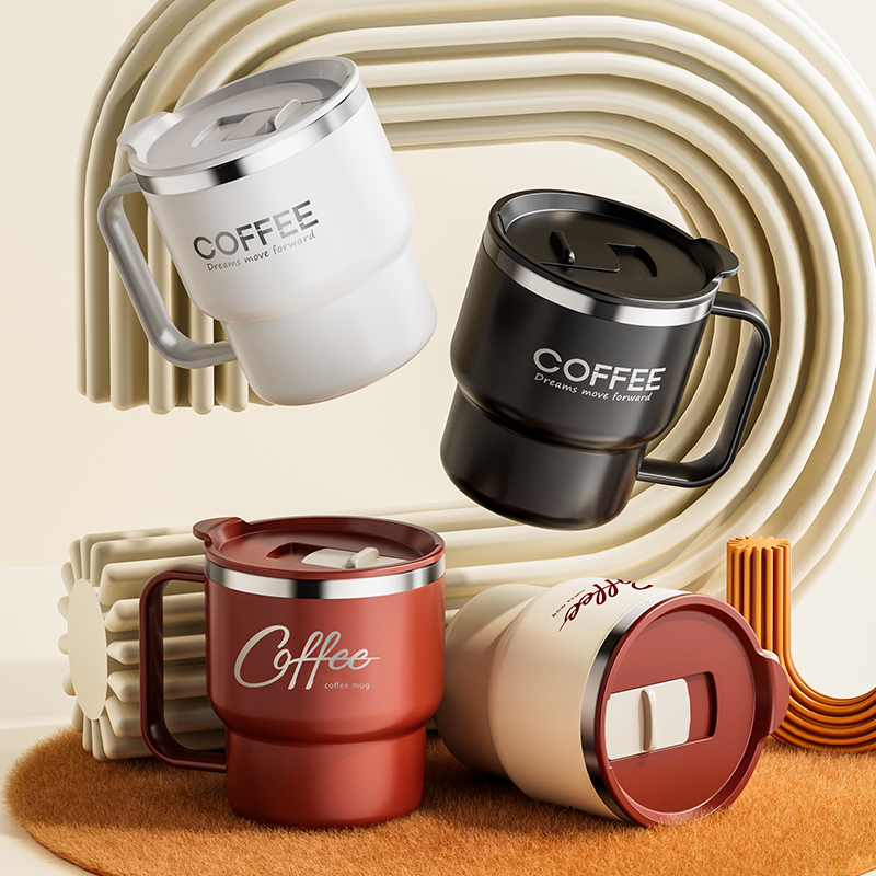 400ML Double Layer Coffee Mug  - đánh giá và giá Coffee Tea Weight Loss