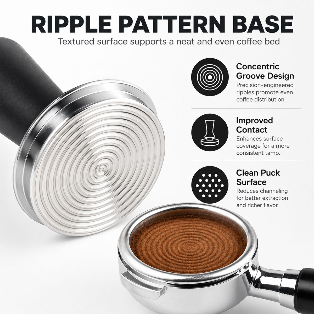 1pcs 51/53/58 mm Coffee Tamper - đánh giá và giá Coffee Tamper Leveler