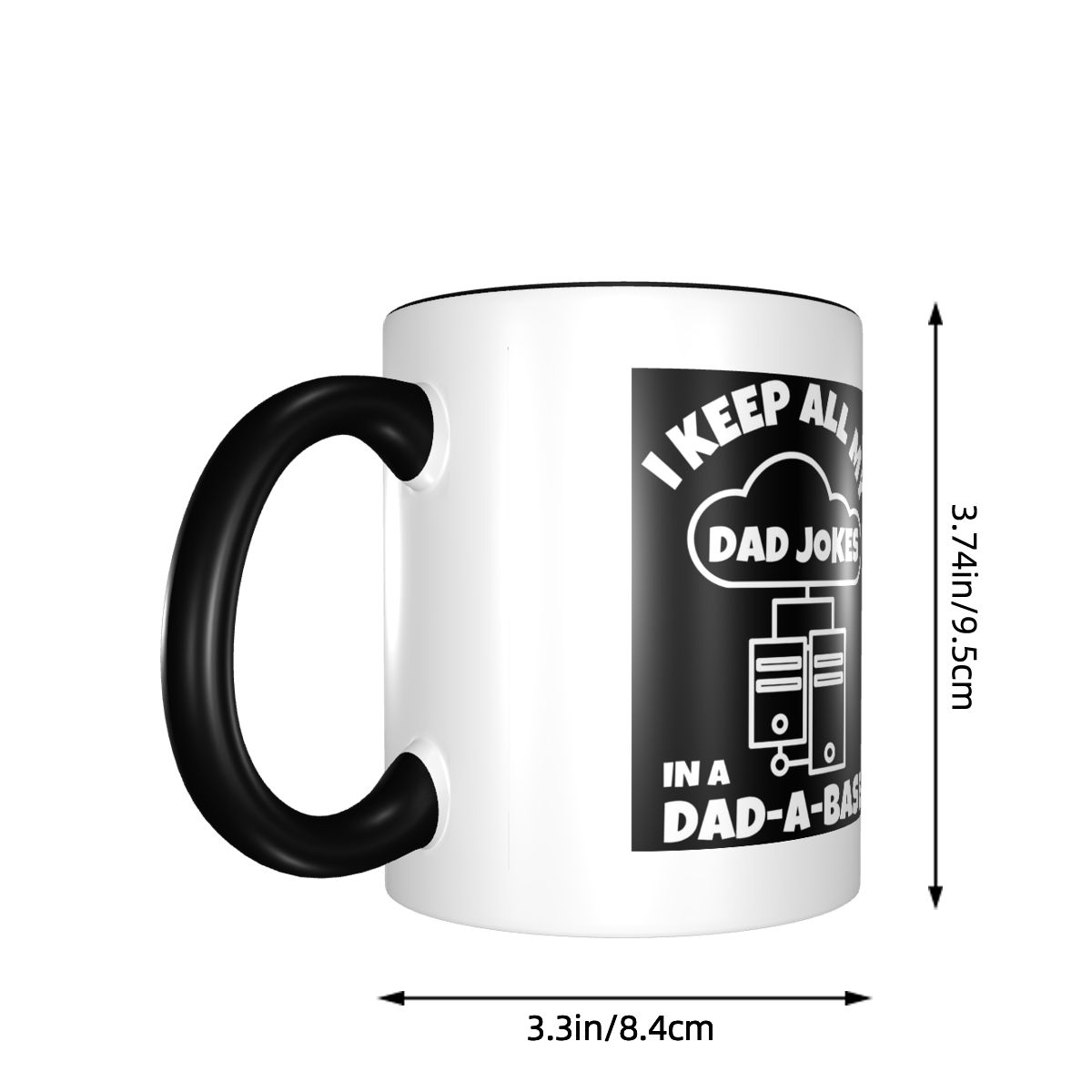 I Keep All My Dad Jokes In A D - đánh giá và giá Coffee Tea Joke