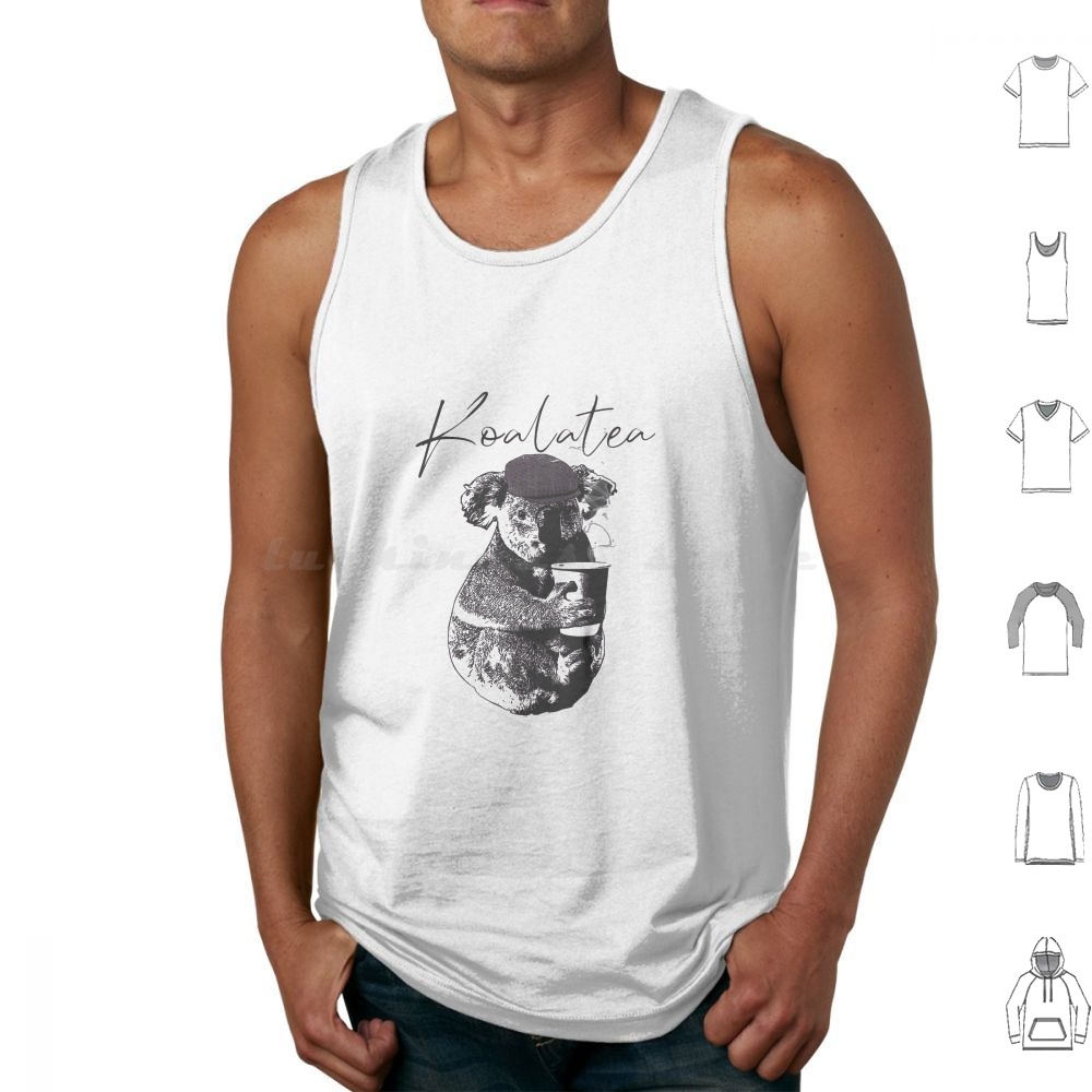 Koalatea Tank Tops Vest Sleeve - đánh giá và giá Coffee Tea Joke