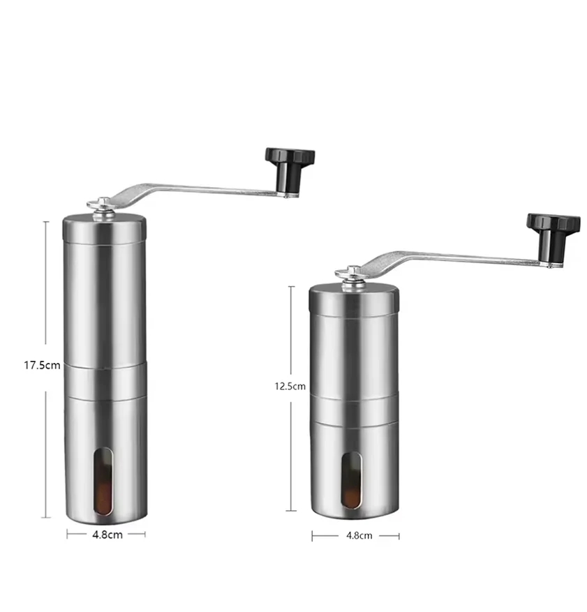 Stainless Home Portable Manual - đánh giá và giá Burr Hand Grinder
