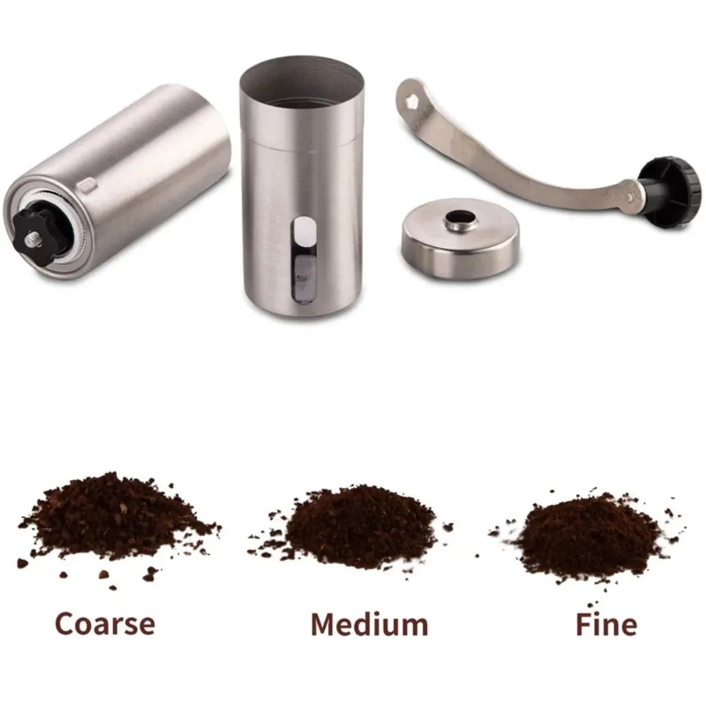 Stainless Home Portable Manual - đánh giá và giá Burr Hand Grinder