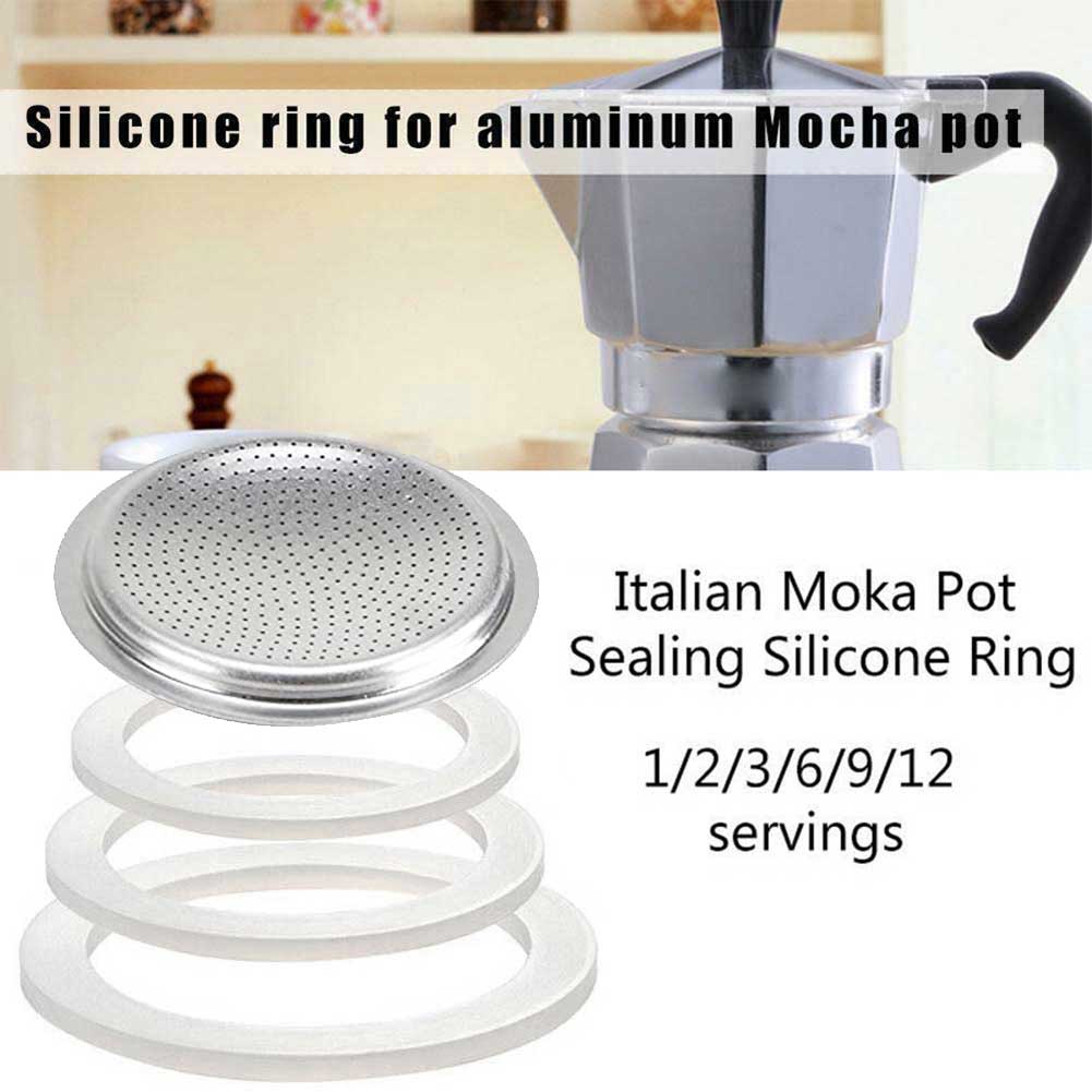 Moka Stove Pot Silicone Gasket - đánh giá và giá Coffee Tea Chocolate