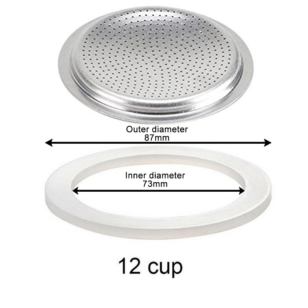 Moka Stove Pot Silicone Gasket - đánh giá và giá Coffee Tea Chocolate