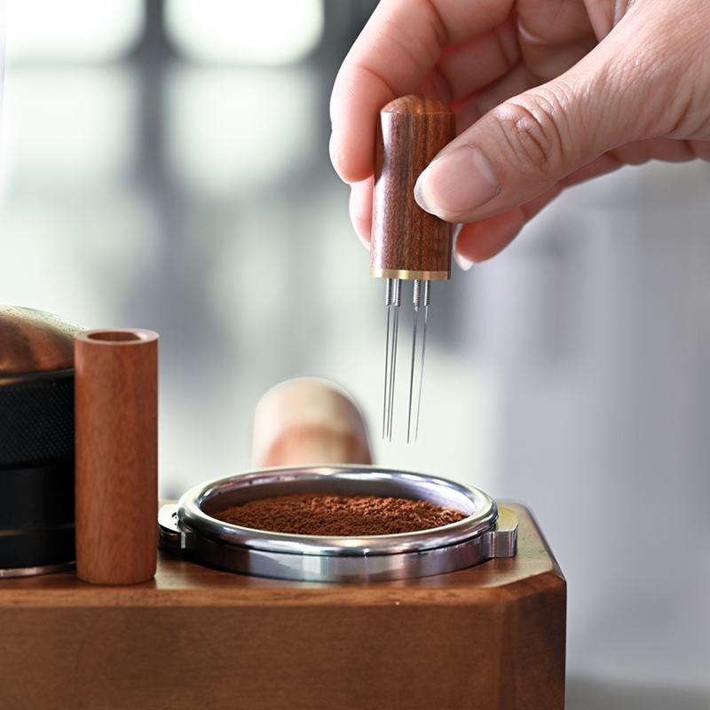 6/8 Needle Stainless Steel Cof - đánh giá và giá Coffee Tamper Leveler
