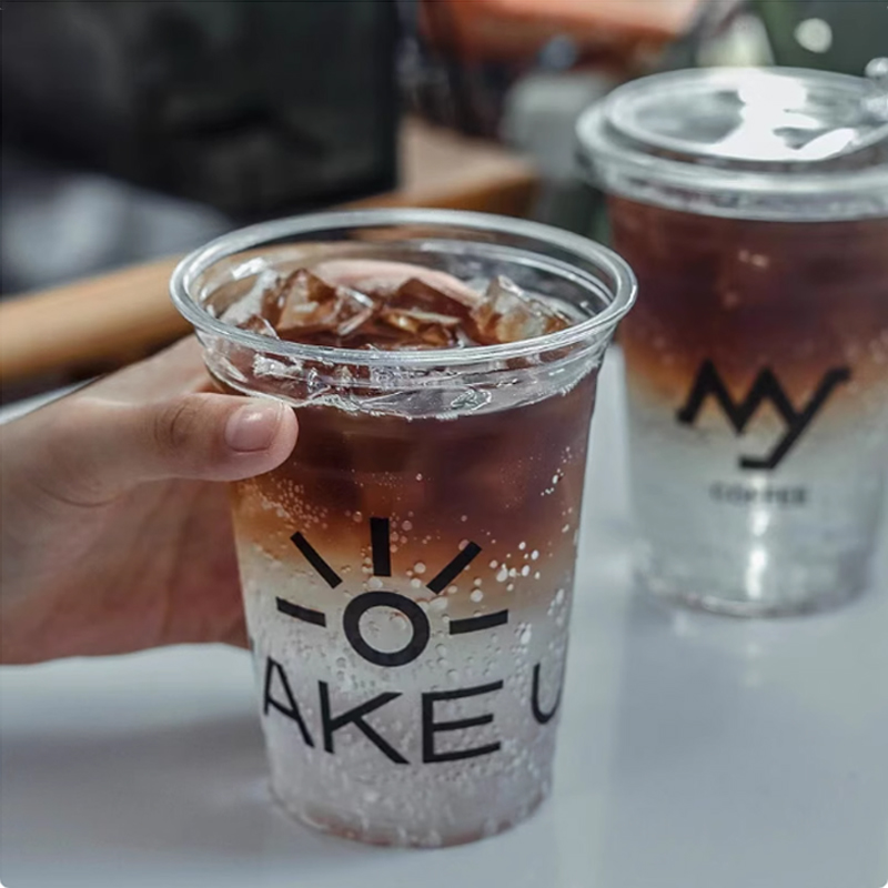 Plastic Cup Customized Logo Y  - đánh giá và giá Coffee Tea House