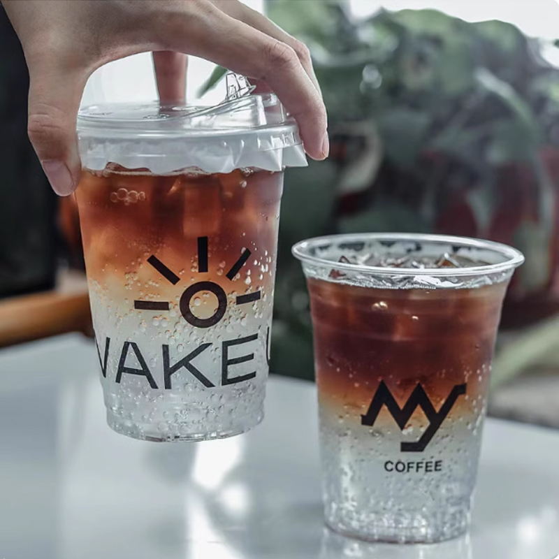 Plastic Cup Customized Logo Y  - đánh giá và giá Coffee Tea House