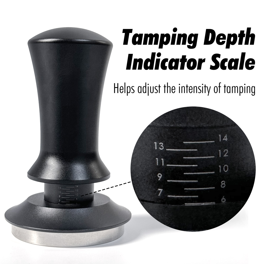 Coffee Tamper 58mm 54mm 51mm R - đánh giá và giá Coffee Tamper Leveler