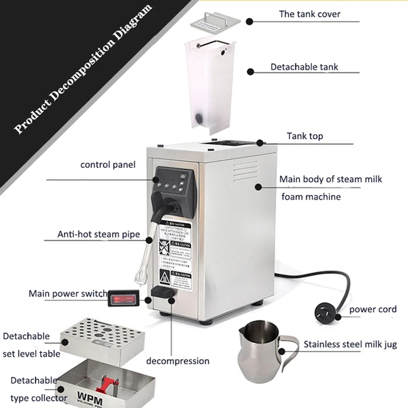 Boiling Water Machine Milk Bub - đánh giá và giá Coffee Tea Equipment