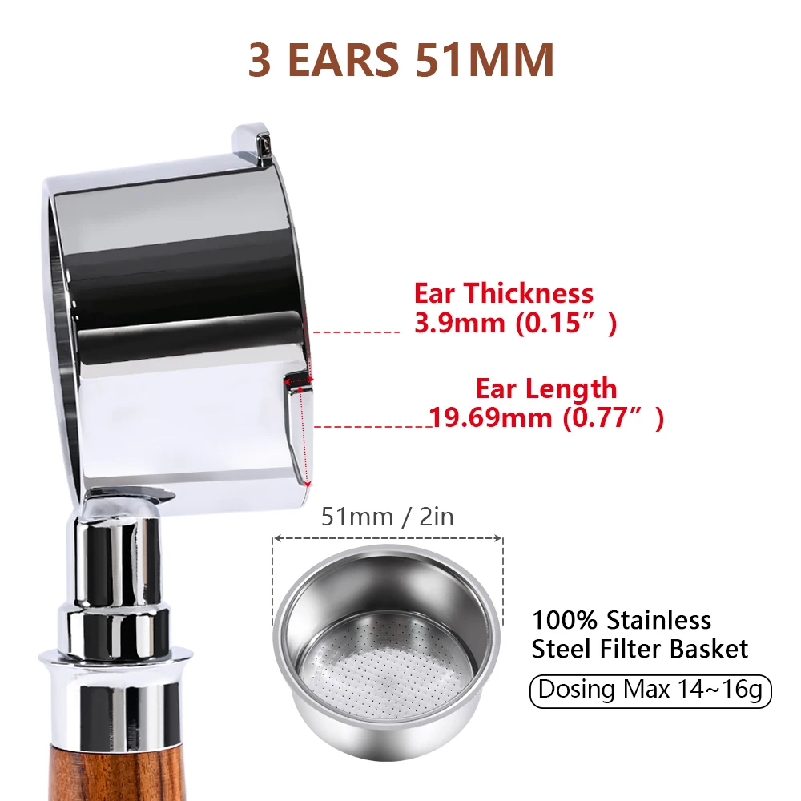 Coffee Bottomless Portafilter  - đánh giá và giá Coffee Tea Making Machine