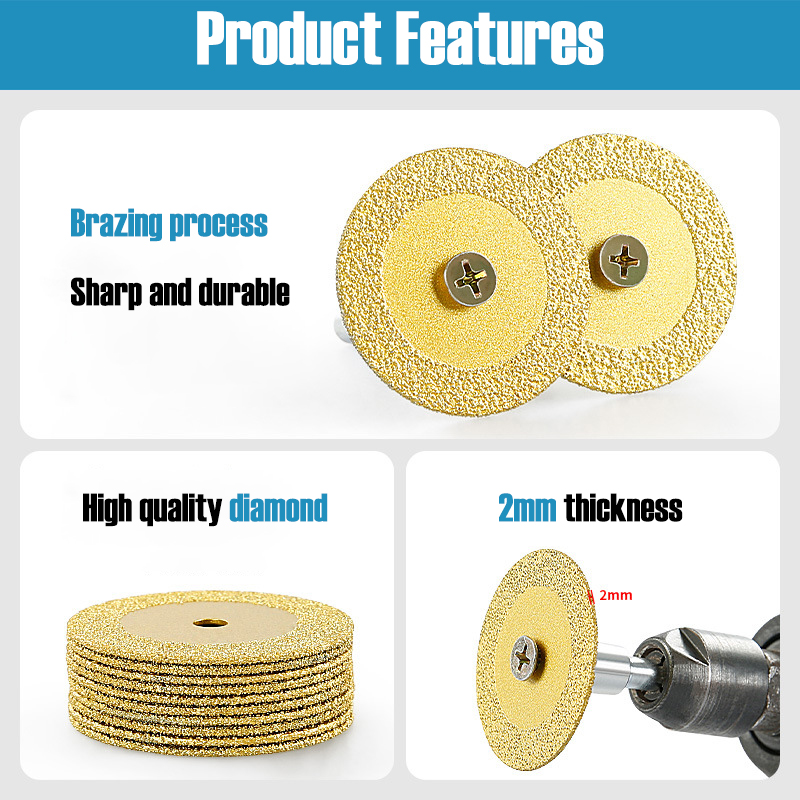 40mm Braze Diamond Saw Blade M - đánh giá và giá Burr Hand Grinder