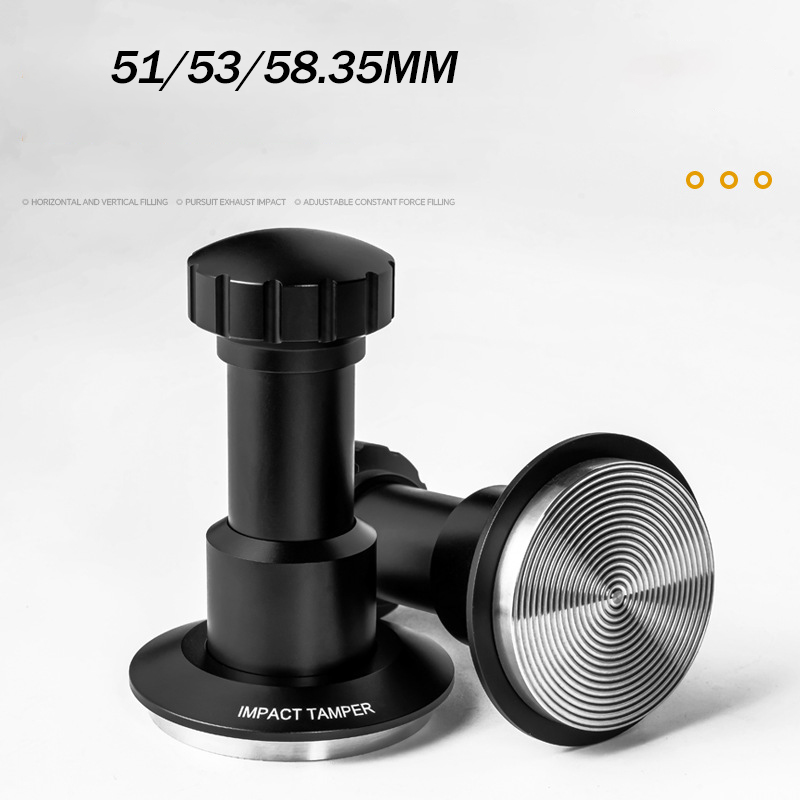 51/53/58mm Coffee Impact Tampe - đánh giá và giá Coffee Tamper Leveler