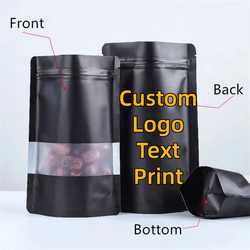 100PCS Stand-up Matte Black Al - đánh giá và giá Coffee Tea House