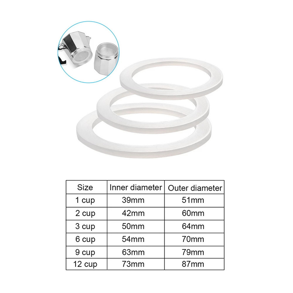 1pc Coffee Rubber Ring Bialett - đánh giá và giá Coffee Tea Chocolate