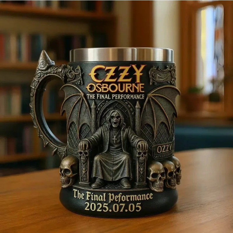 Halloween 3D Resin Ozzy Mug Os - đánh giá và giá Coffee Tea Shop