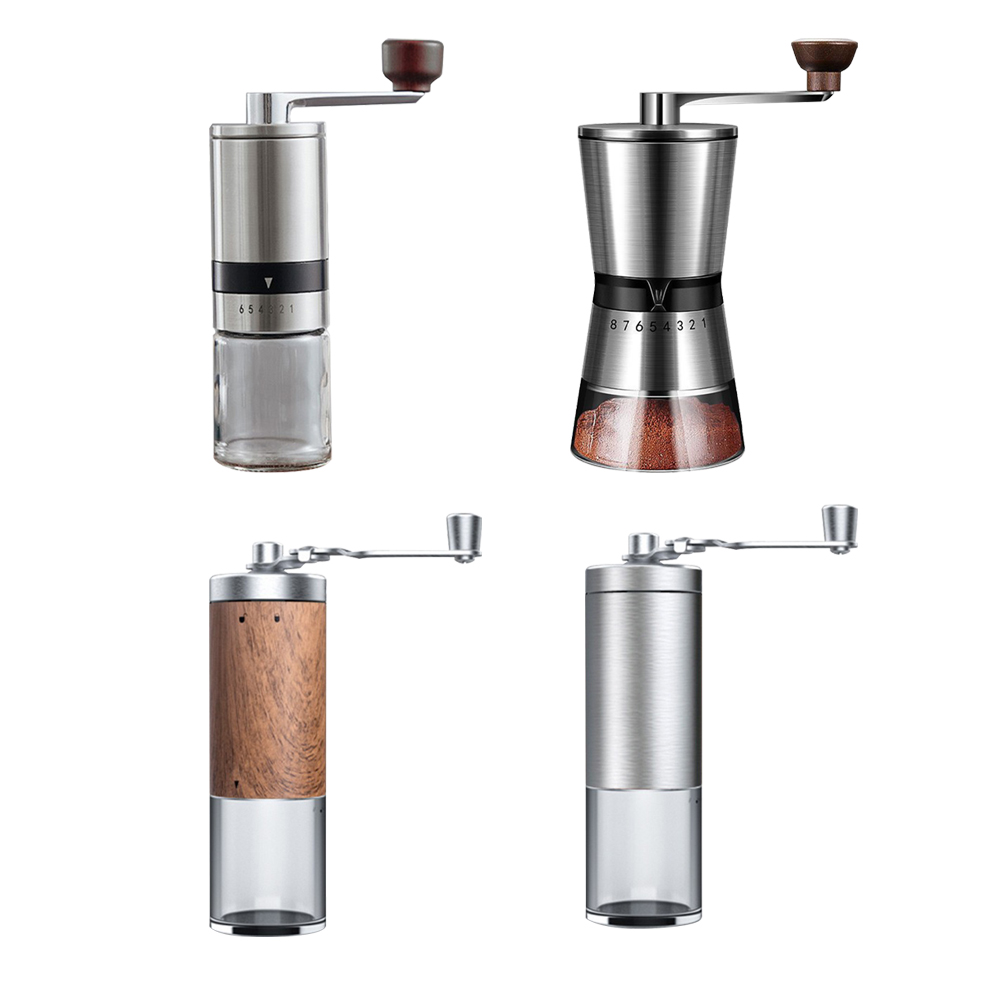 Hand Coffee Mill 6/8 Adjustabl - đánh giá và giá Burr Hand Grinder