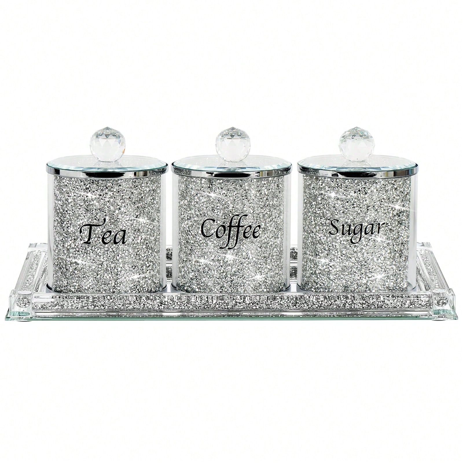 Coffee Sugar Tea Canister Set  - đánh giá và giá Coffee Tea Sugar Canister Set