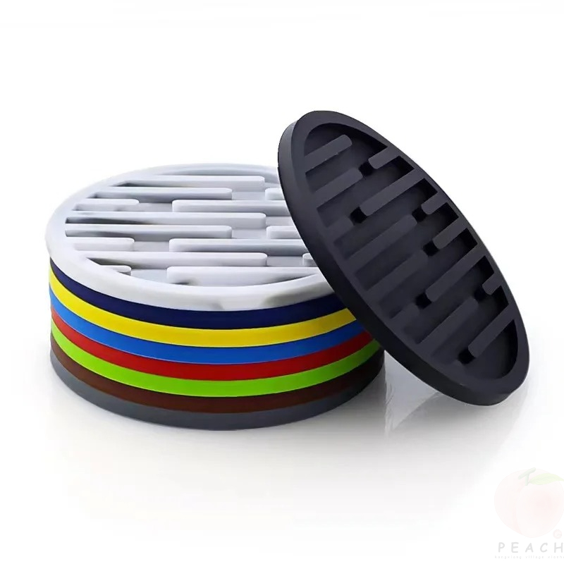 10cm Silicone Coasters Round H - đánh giá và giá Coffee Tea Holders