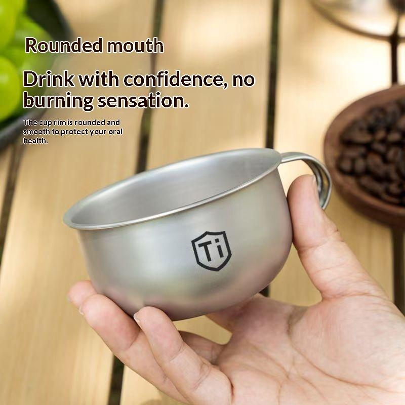 MINI Camping Water Cup Titaniu - đánh giá và giá Coffee Tea Equipment
