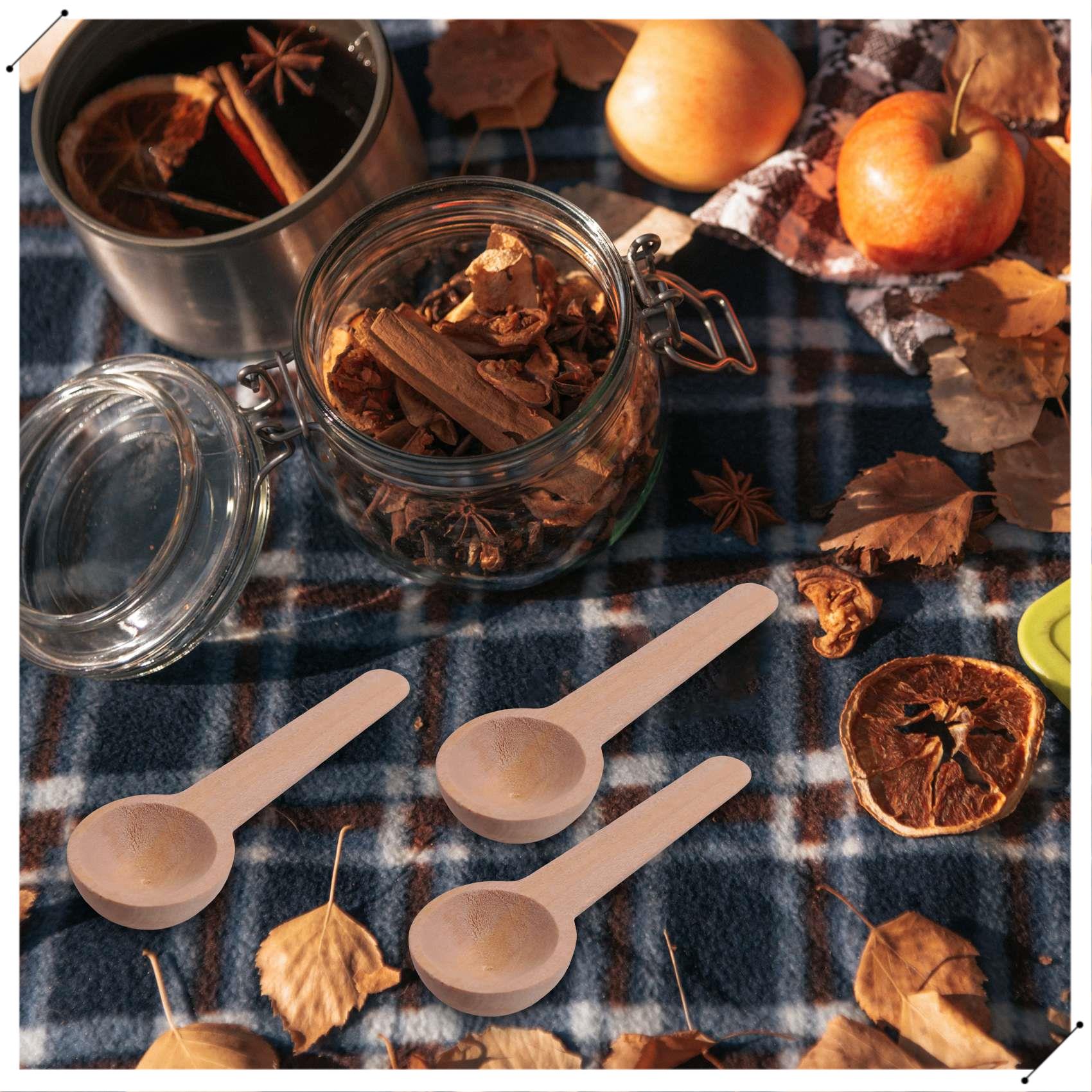 100 Pieces Mini Wooden Spoons  - đánh giá và giá Coffee Tea Equipment