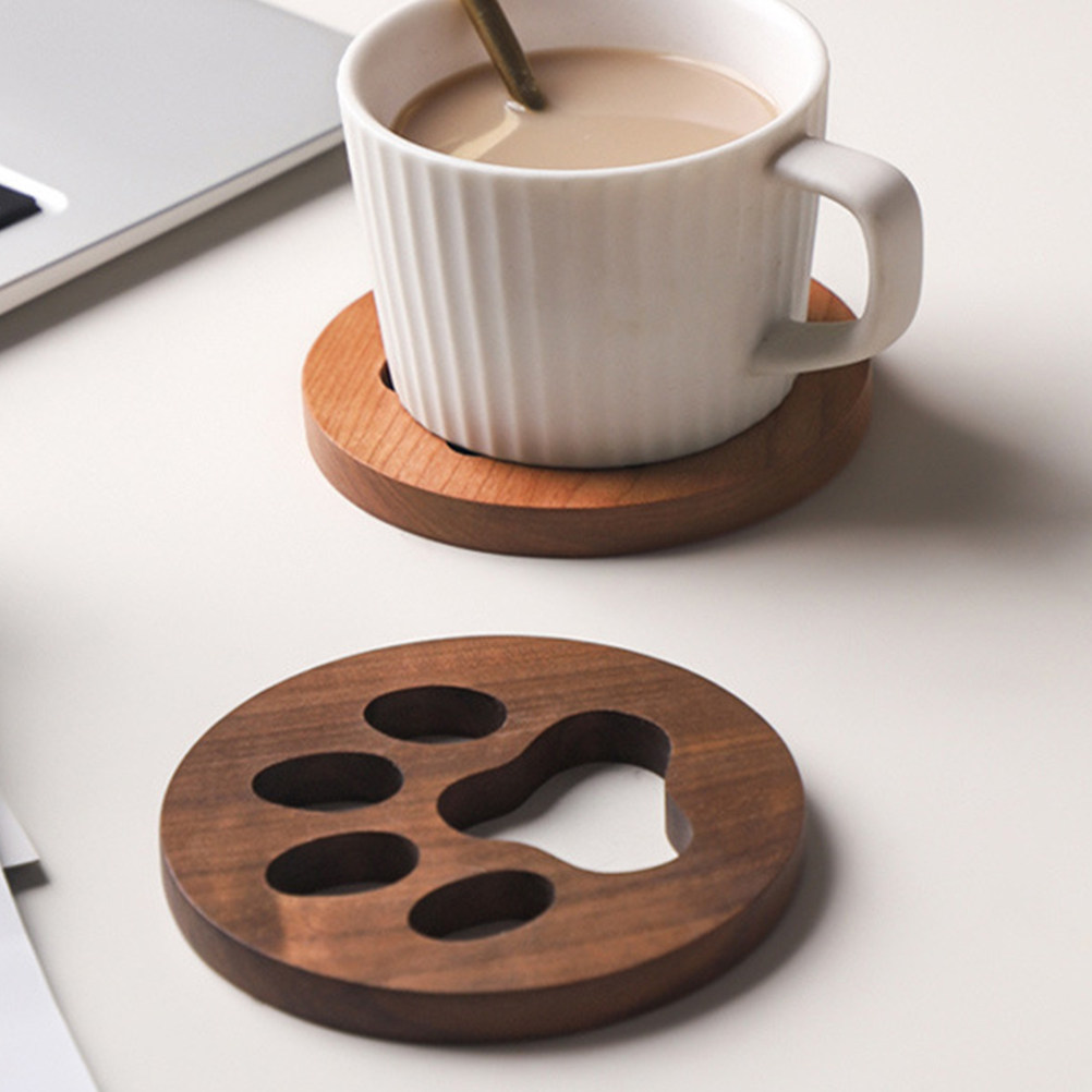 Wooden Coaster Tea Mat Premium - đánh giá và giá Coffee Tea Shop
