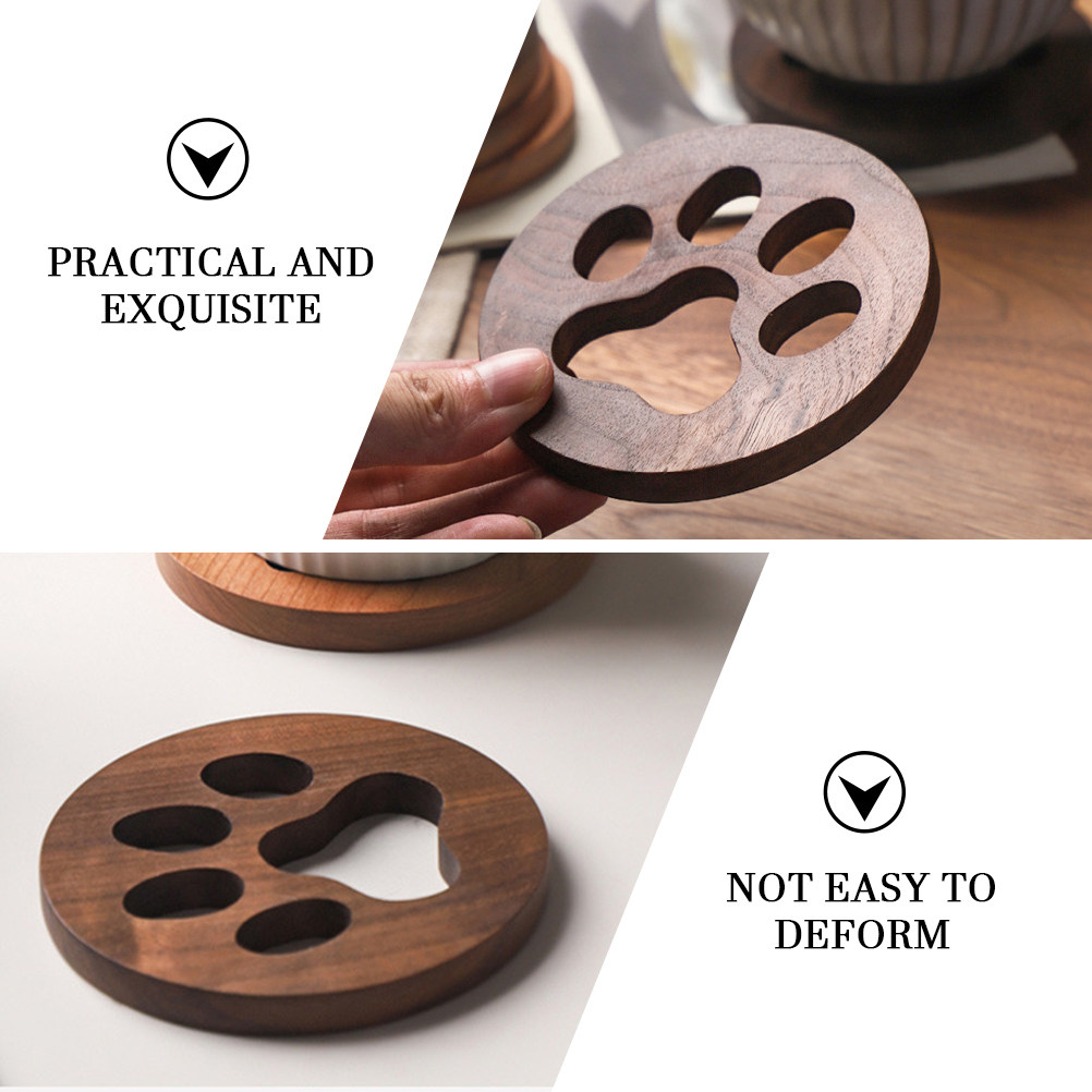 Wooden Coaster Tea Mat Premium - đánh giá và giá Coffee Tea Shop