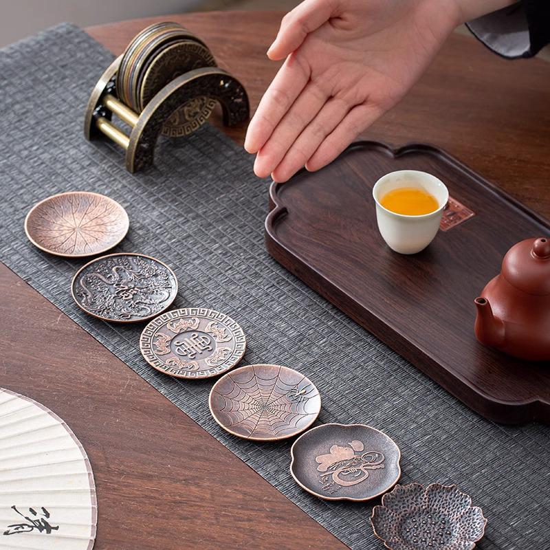 Alloy Coaster Heat Insulation  - đánh giá và giá Coffee Tea Holders