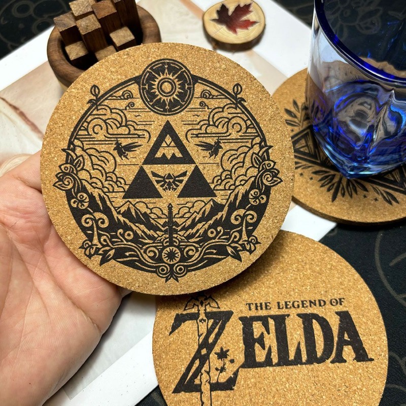 Zelda Coaster Cartoon Anime Ro - đánh giá và giá Coffee Tea Holders