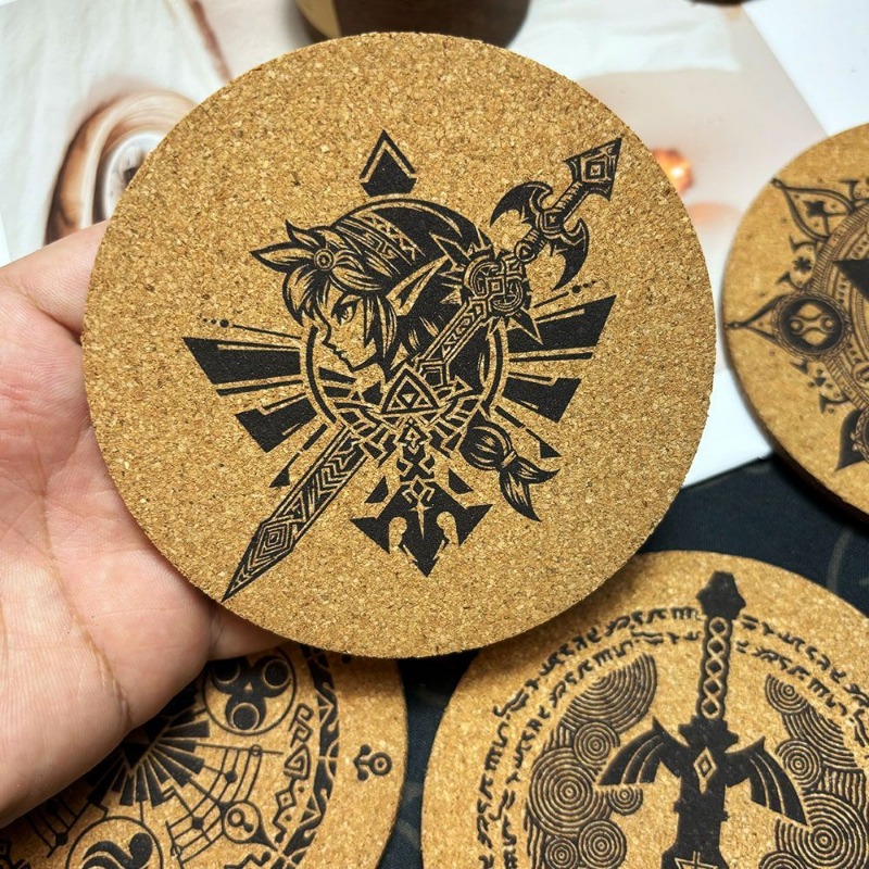 Zelda Coaster Cartoon Anime Ro - đánh giá và giá Coffee Tea Holders
