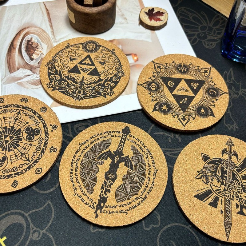 Zelda Coaster Cartoon Anime Ro - đánh giá và giá Coffee Tea Holders