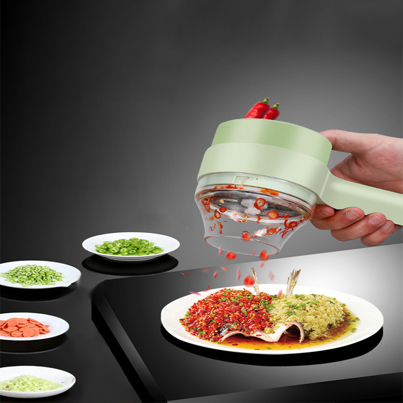 4In1 Điện Bộ Dụng Cụ Cắt Rau C - đánh giá và giá Burr Hand Grinder