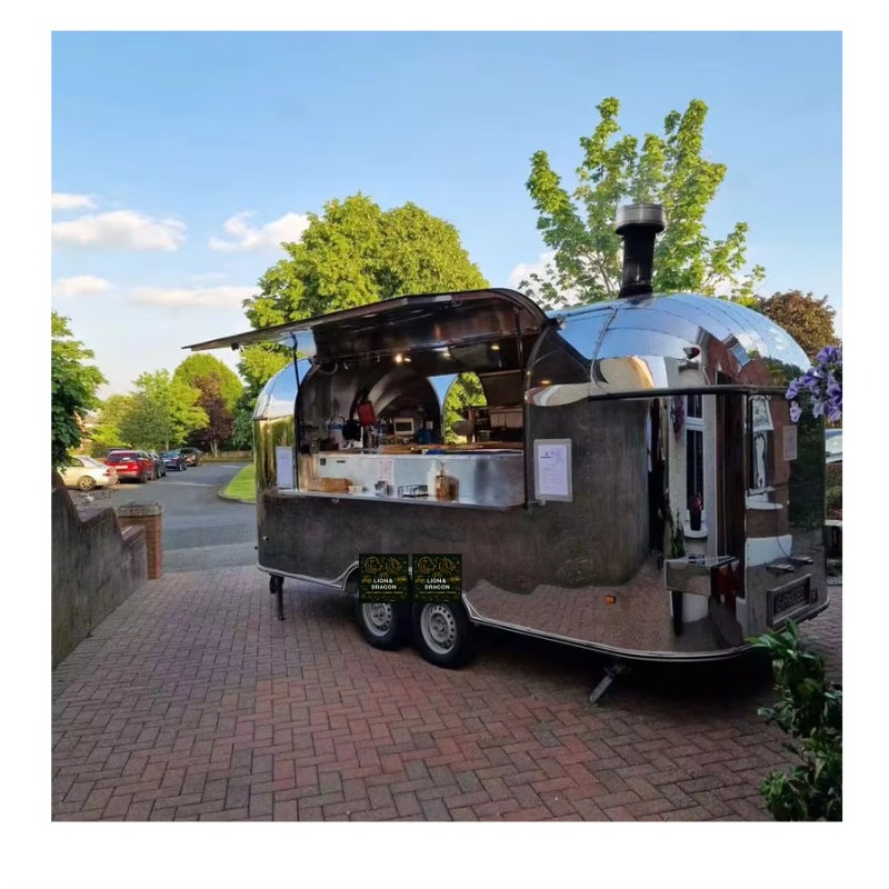 Food Truck Trailer Mobile Rest - đánh giá và giá Coffee Tea Equipment