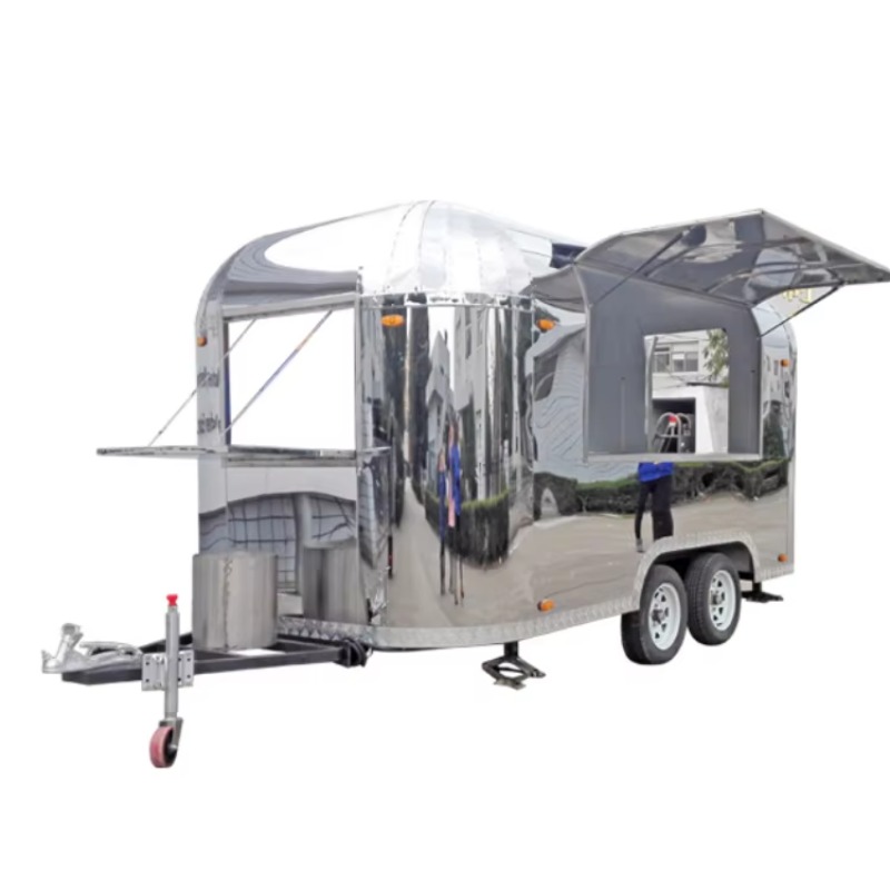 Food Truck Trailer Mobile Rest - đánh giá và giá Coffee Tea Equipment