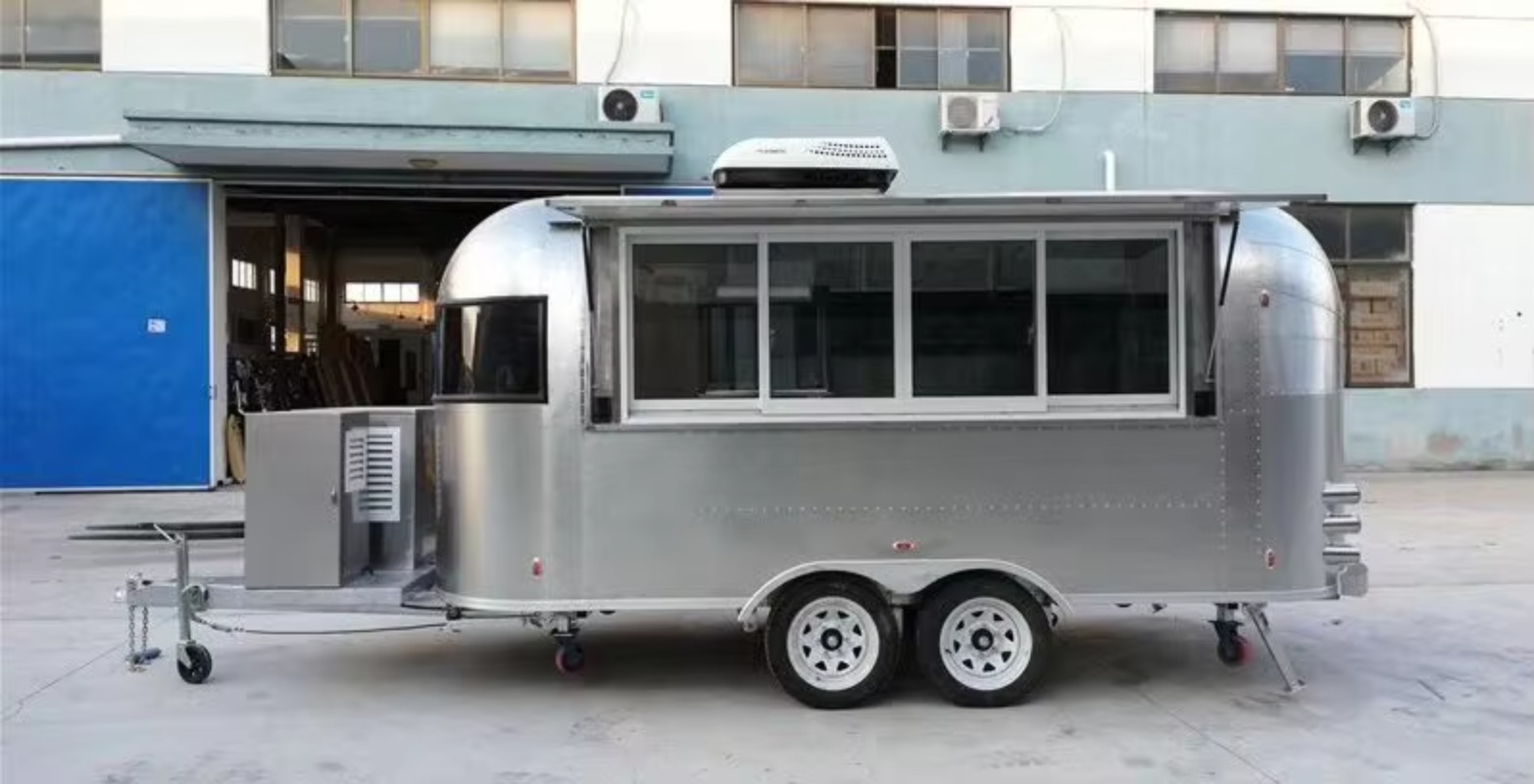 Food Truck Trailer Mobile Rest - đánh giá và giá Coffee Tea Equipment