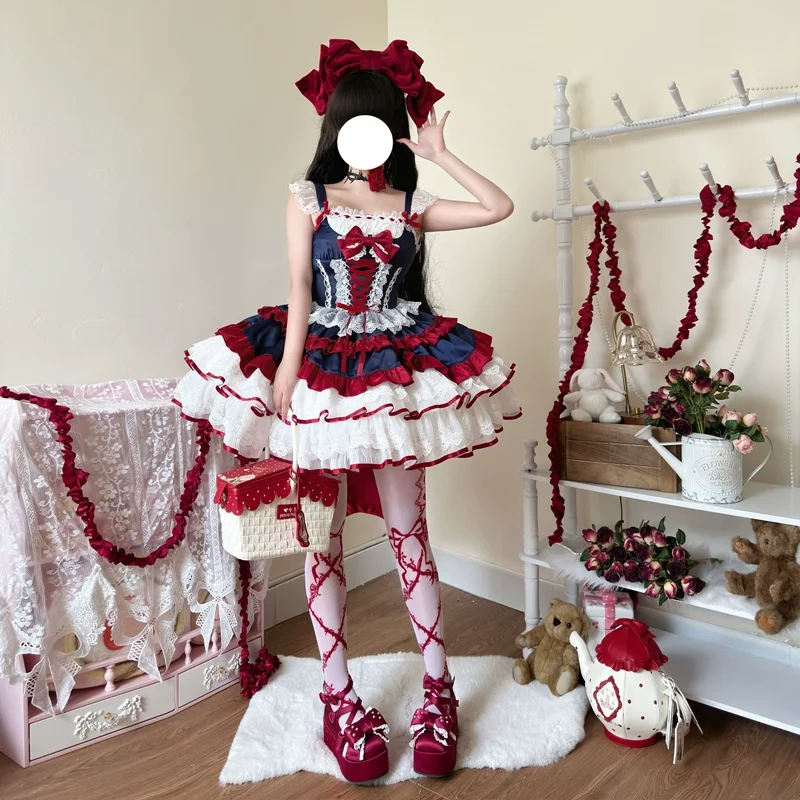 Japanese Sweet Lolita JSK Dres - đánh giá và giá Coffee Tea Weight Loss