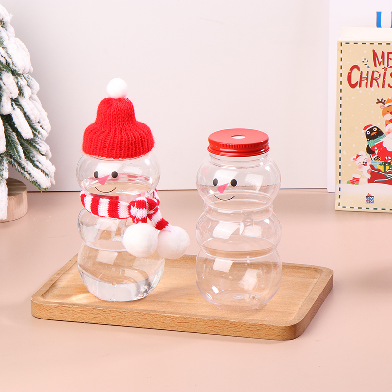 500ML Christmas Snowman Water  - đánh giá và giá Coffee Tea Shop